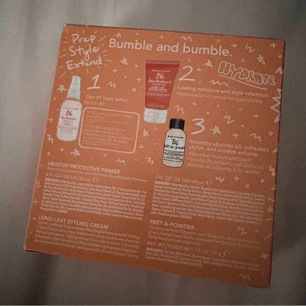 Bumble and bumble Hairdresser’s Invisible Oil 3pc Prep, Style, & Extend Hair Set - Picture 3 of 3